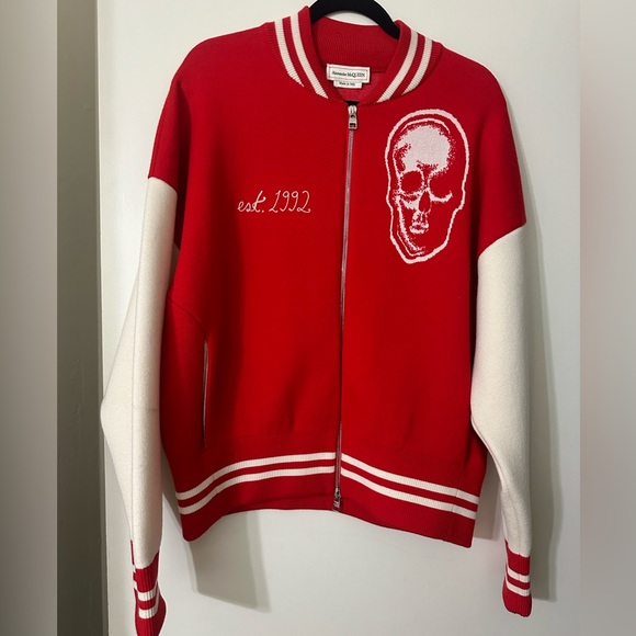 Alexander McQueen bomber varsity jacket - Picture 2 of 6